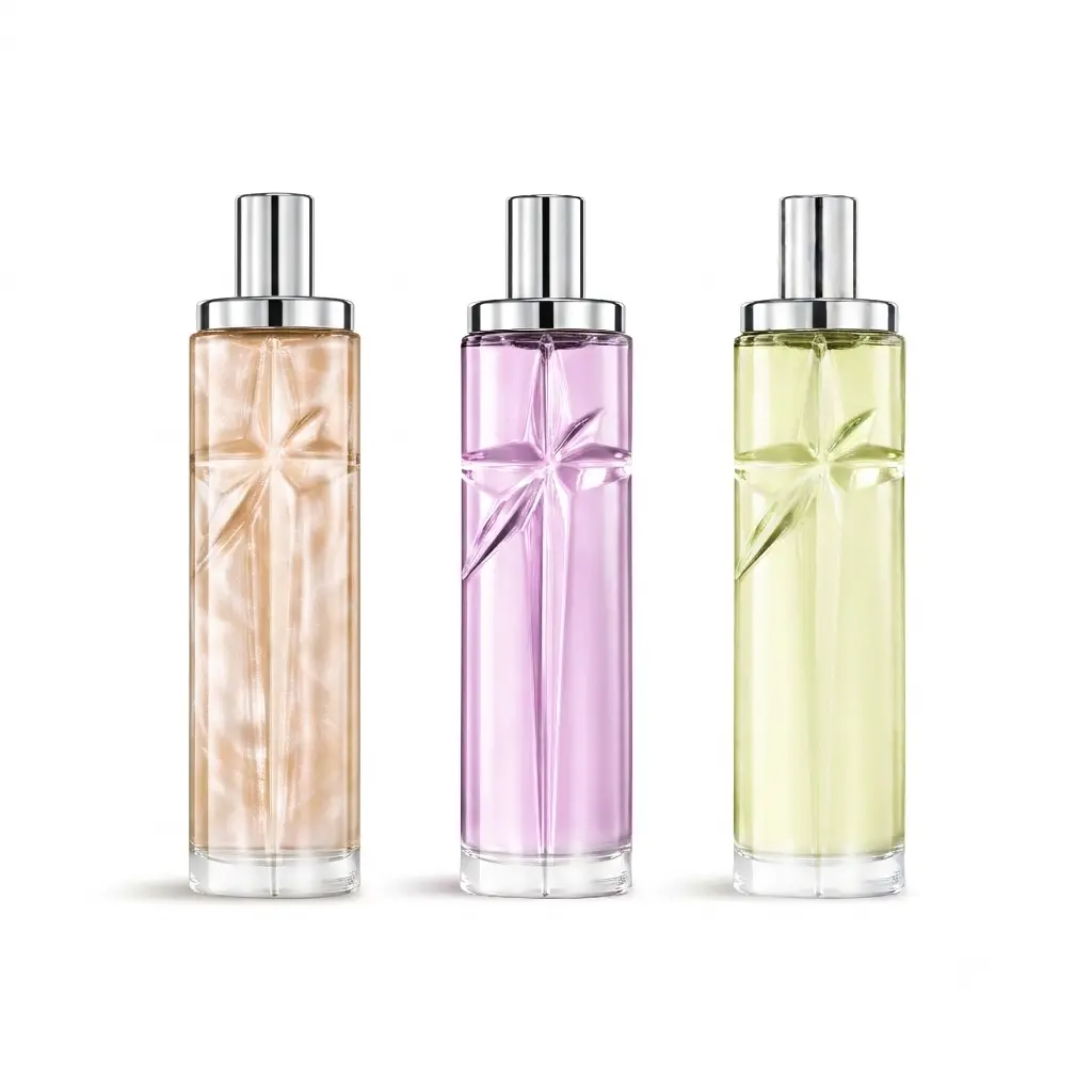 MUGLER | Starlicious Fragrance Mists Collection | Berry Licorice, Pistachio Praline, Pineapple Musk | 75ml (2.5 oz) | Discovery Set 3 x 10ml