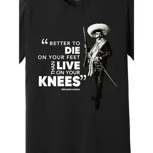 Emiliano Zapata Inspirational Quote Men'S T-Shirt