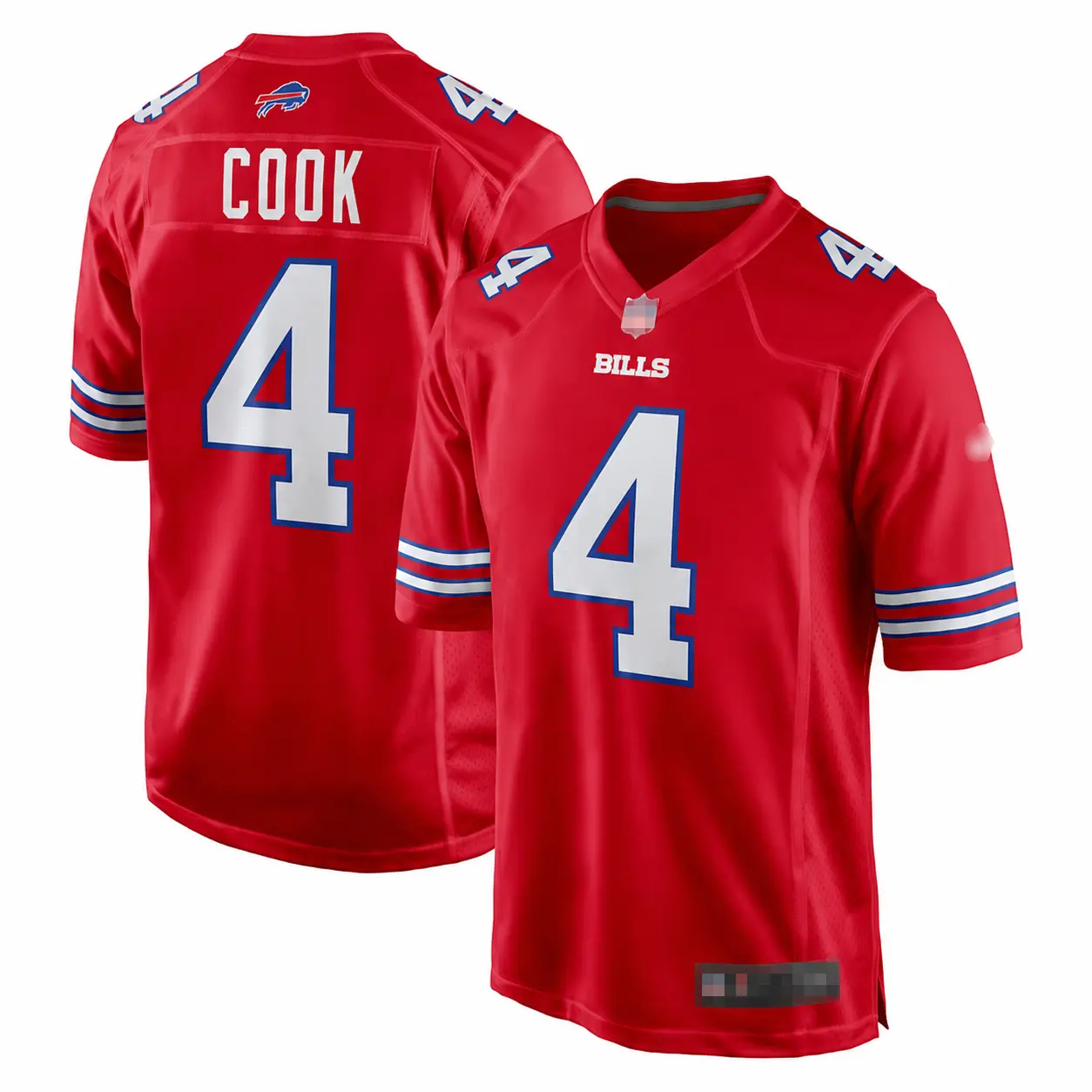Buffalo Football Premium Stitched Fan Edition Jersey Collection ( COOK #4 ) ! - Custom Number & Name - US Ready
