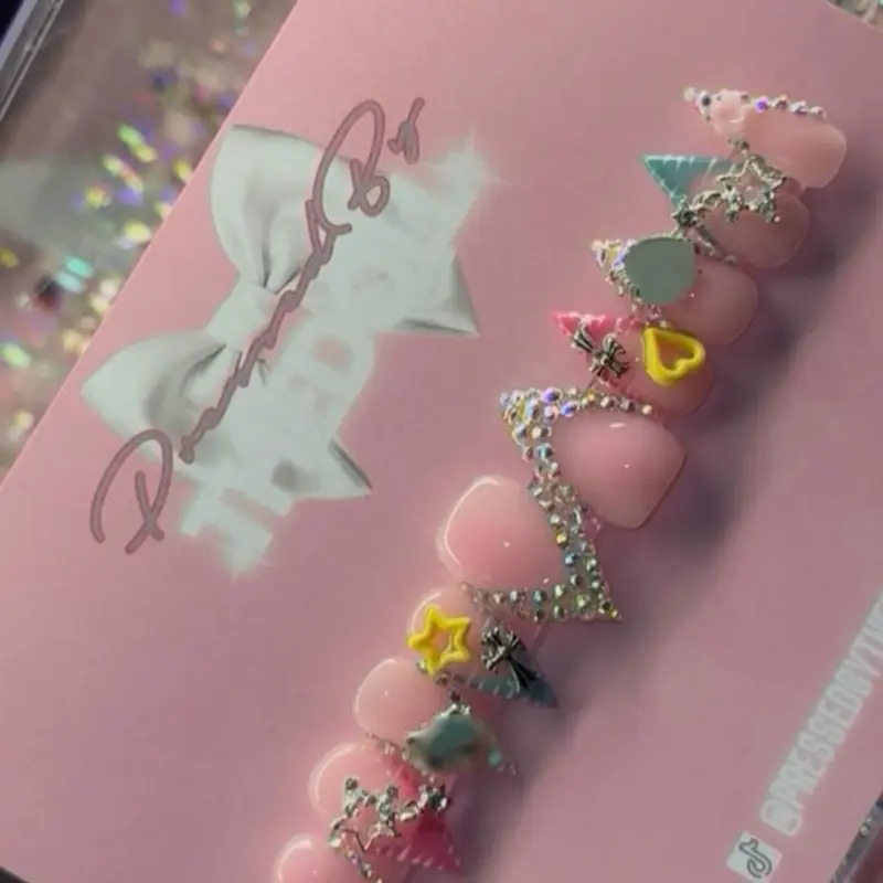 Trending Colorful Nails Press On Set | PressedByTheDoll