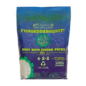 Organic Mechanics 4-2-2  Fuhgeddaboutit! Root Zone Feeder Packs (Pack of 12)