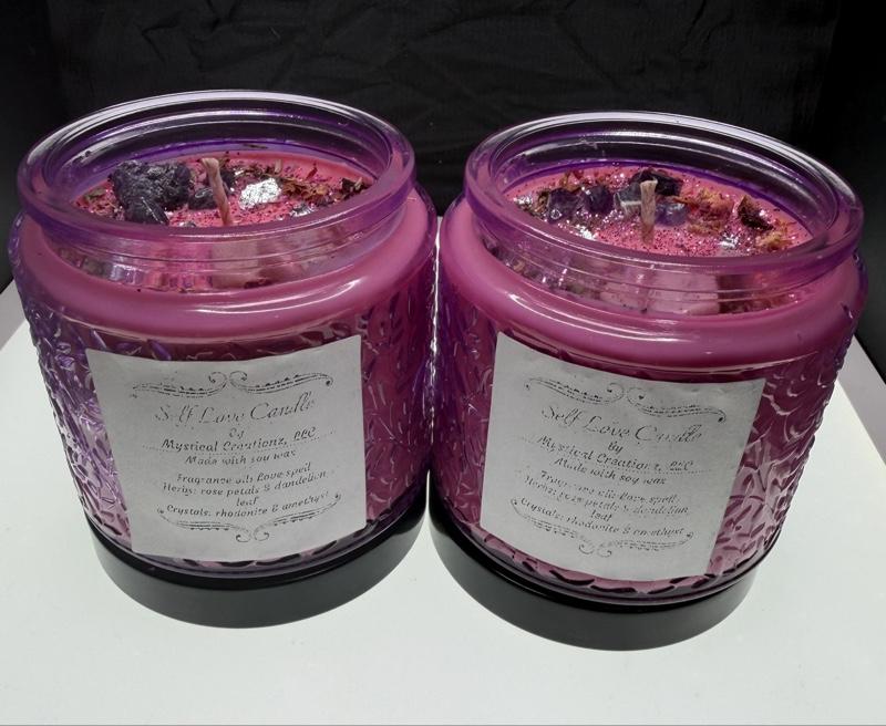 Self love candles