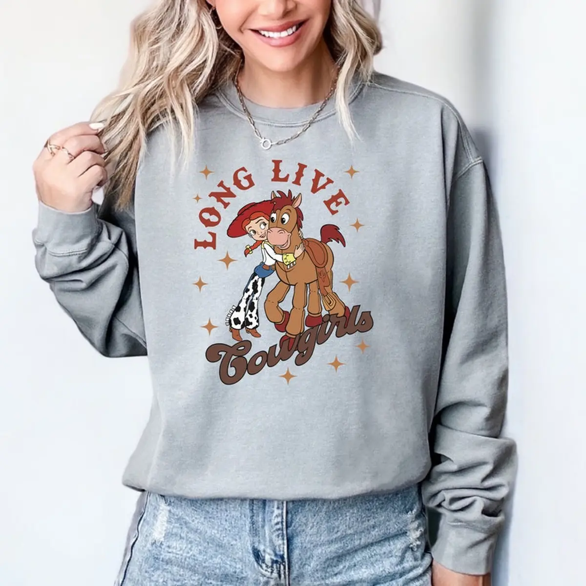 Toy Story Cowgirls Shirt, Family shirt, Magic Kingdom Shirt, Cute Jessie and Bullseye Long Live Cowgirls shirt