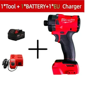 Milwaukee 18V/20V300N.m Impact Driver, Cordless Tool with 1/4" Hex Chuck, For General Fastening Tasks in Residential Construction, Remodeling, and Automotive Repair