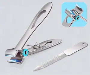 Senior-Friendly Extra Large Toenail Clippers | Oversized Wide Jaw Stainless Steel Nail Clippers for Thick Nails