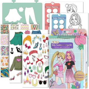 Fashion Sketchbook Kit, Fashion Design Sketchbook, Kids Drawing Kit