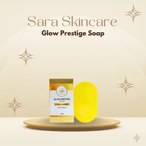 Glow Prestige Gentle Cleansing Soap Bar (250g) Daily-use soap for soft, refreshed skin Body Care Essentials Body Cleanser