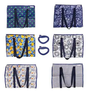 Improvements 6-piece Tote Bag Set with Clips