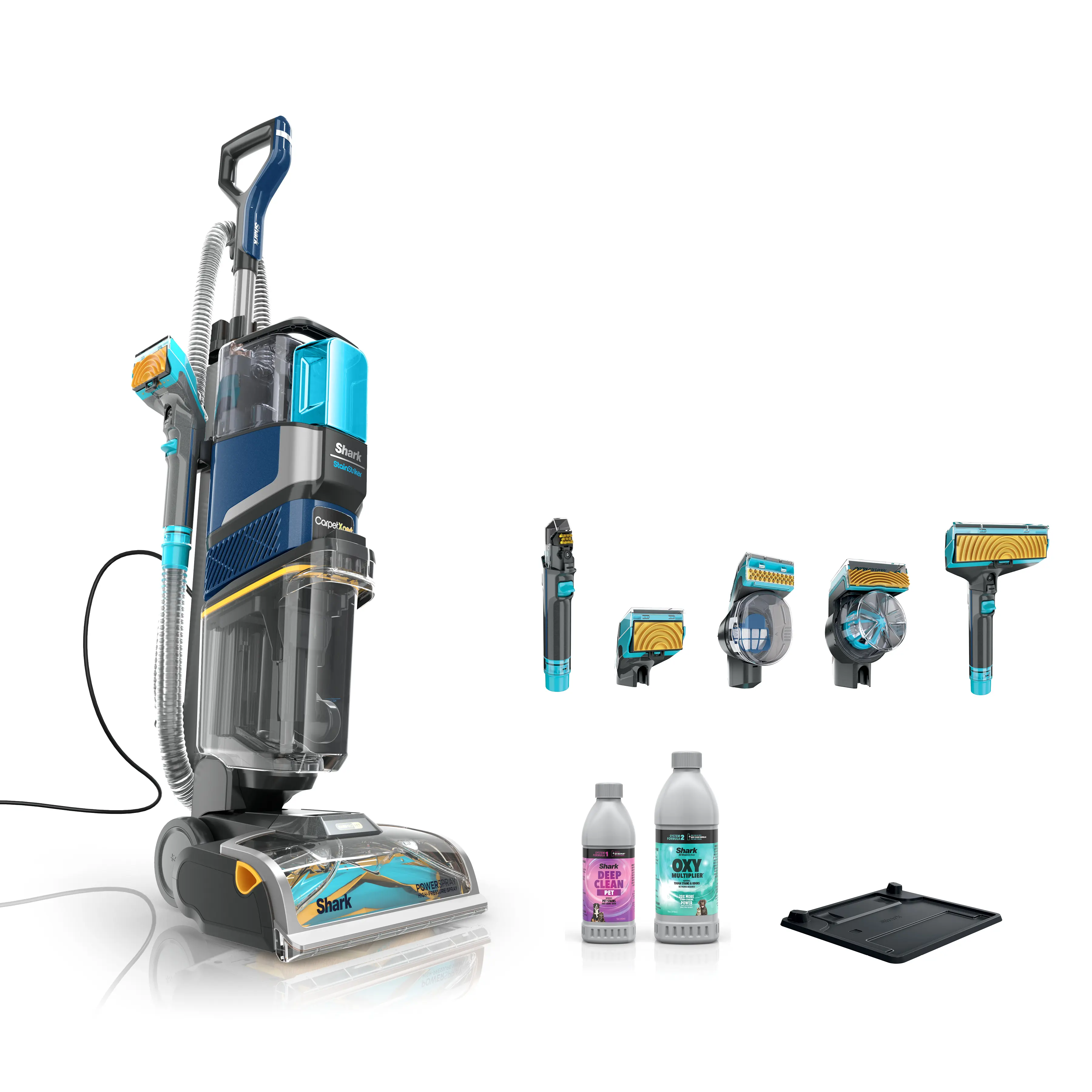 Shark CarpetXpert HairPro with StainStriker Carpet & Upholstery Cleaner - EX305CCO Shark CarpetXpert HairPro with StainStriker Carpet & Upholstery Cleaner - EX305CCO