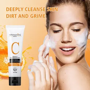 Mooyam VC Cleansing Cream, Deep Cleaning & Oil Control, Gentle Amino Acid Formula, Suitable for All Skin Types, 100g