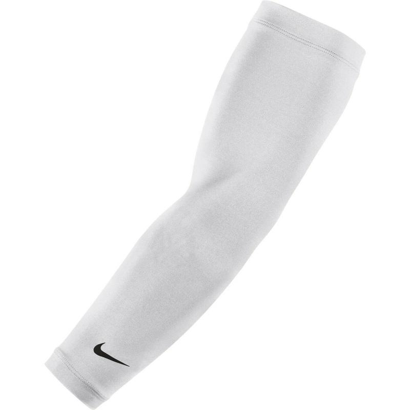 Nike Dri-Fit UV Solar Arm Sleeves 1 Pair Unisex Adult 88% Polyester 12% Spandex Machine Washable Tumble Dry Low