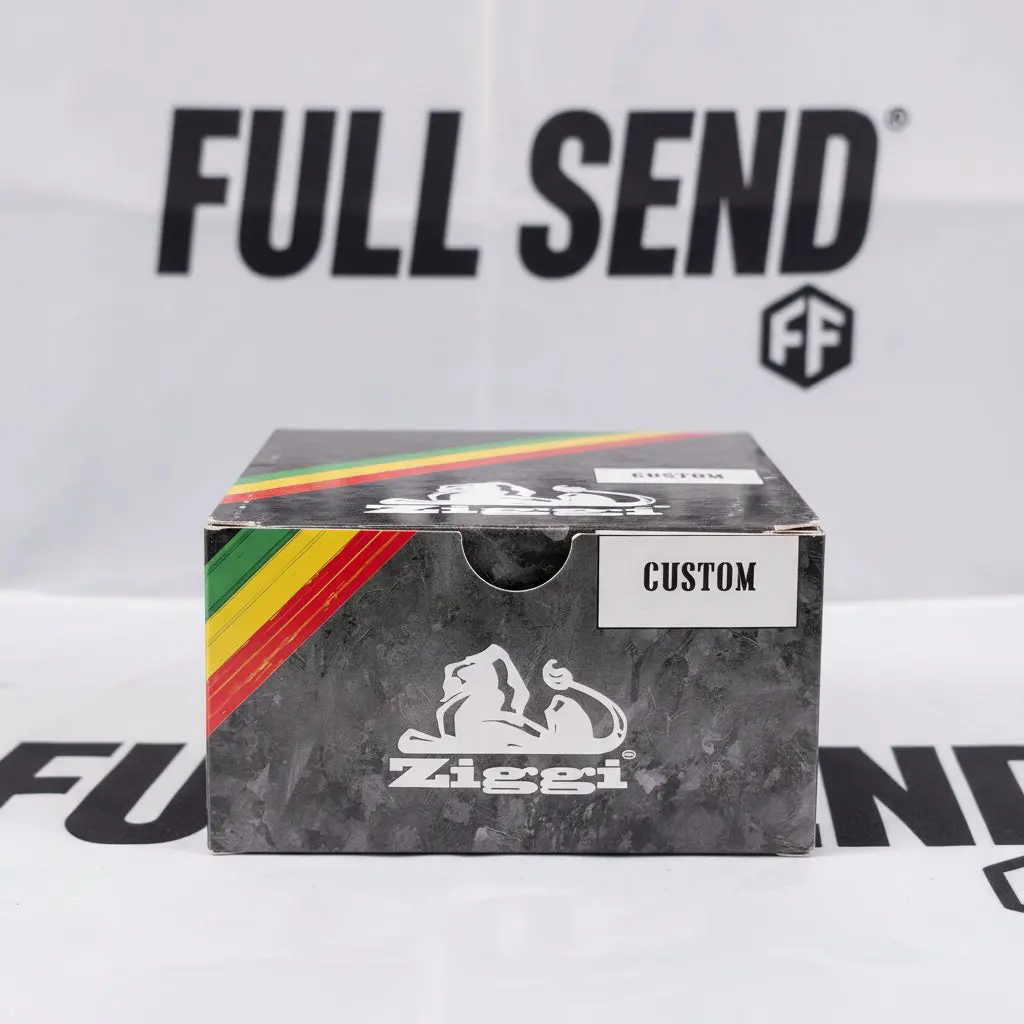 Full Send Rollers Edition #5 x Ziggi — King Size Ultra Thin Rolling Papers — 24-Pack Box