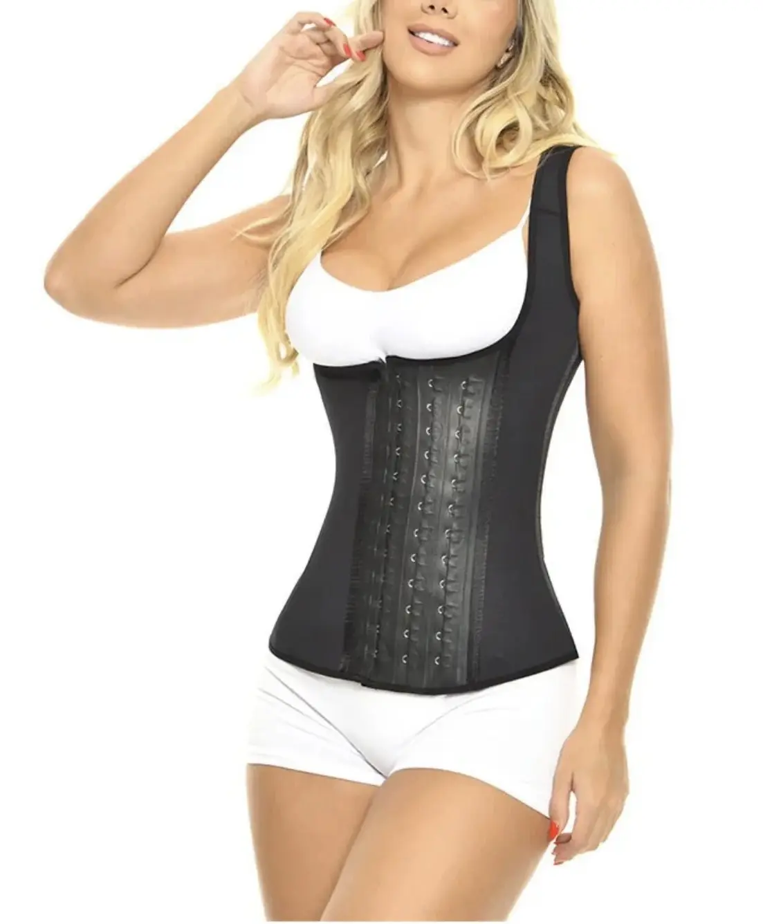2021 Latex Sport Vest posture corrector 3 row hooks