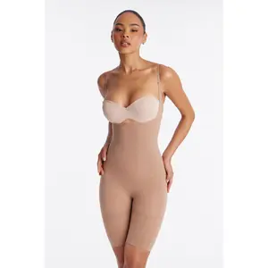 Nova Sculpt Seamless Strong Compression Butt Lifting Bodysuit - Nude