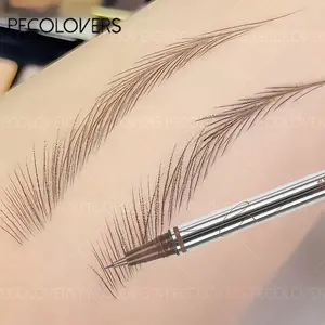 Waterproof Quick Dry Liquid Eyeliner Makeup Lasting Matte Eyebrow Pencil 0.01mm Head Outline Lying Silkworm Pen Eyes Cosmetics Eye Makeup Products