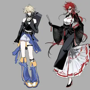 New LINK CLICK vein Felix Figures Acrylic Stand Anime Model Action Figure Ornament Accessories Models Desktop Ornaments
