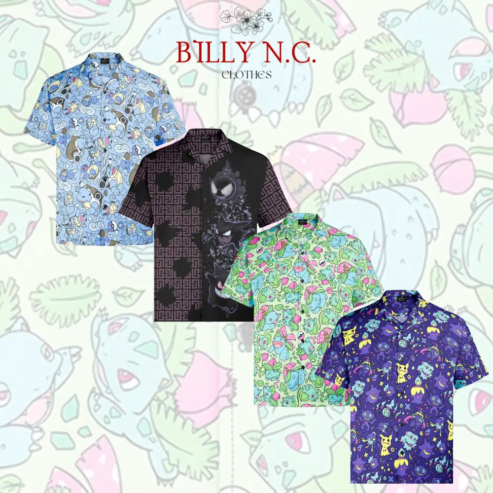 OPRINT Funny Hawaiian Shirt for Men - Breathable & Comfortable, Available in Sizes S to 3XL, Perfect Gift for Halloween Summer Vacation Menswear Tropi