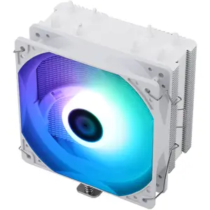 Assassin X 120R SE ARGB White CPU Air Cooler,L-C12CW-S PWM Quiet Fan CPU Cooler with S-FDB Bearing, for AM4/AM5/ 1851/1700/1150/1151/1200,148mm High PC Cooling,White
