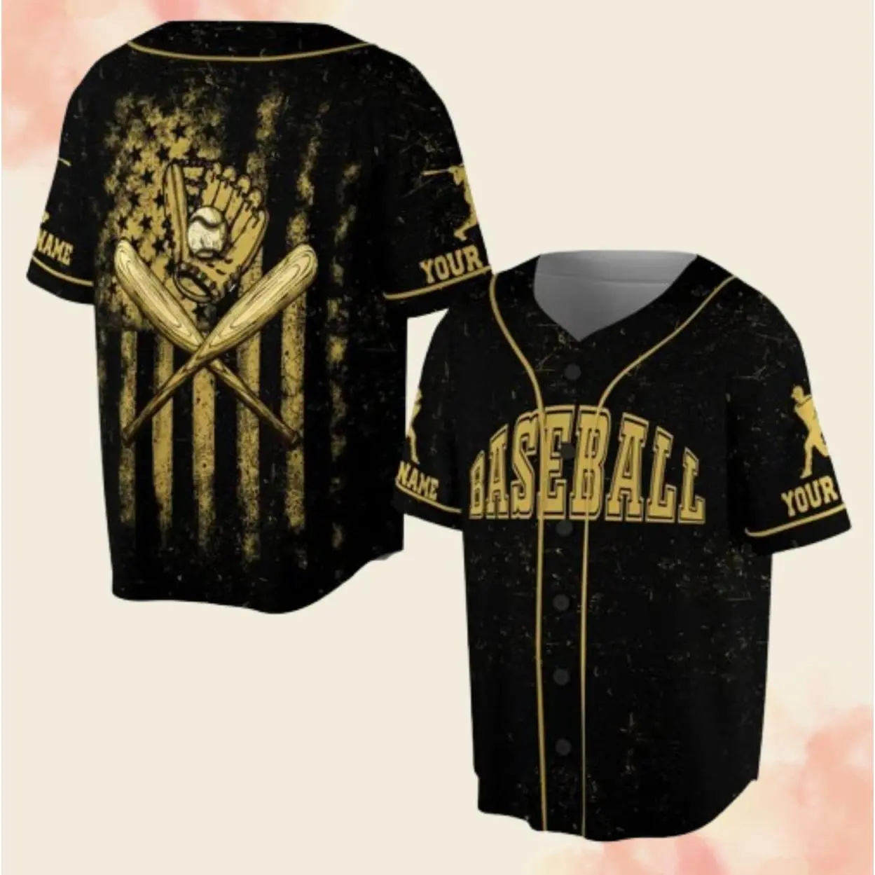 Custom Name Retro Baseball Jersey player, Personalized jersey, Retro baseball Vintage, Full Size Range, Perfect Fit for Everyone