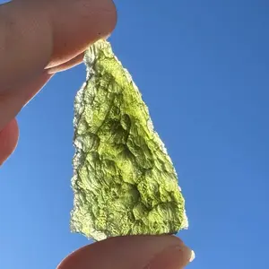 9.47 gram collector quality Moldavite specimen