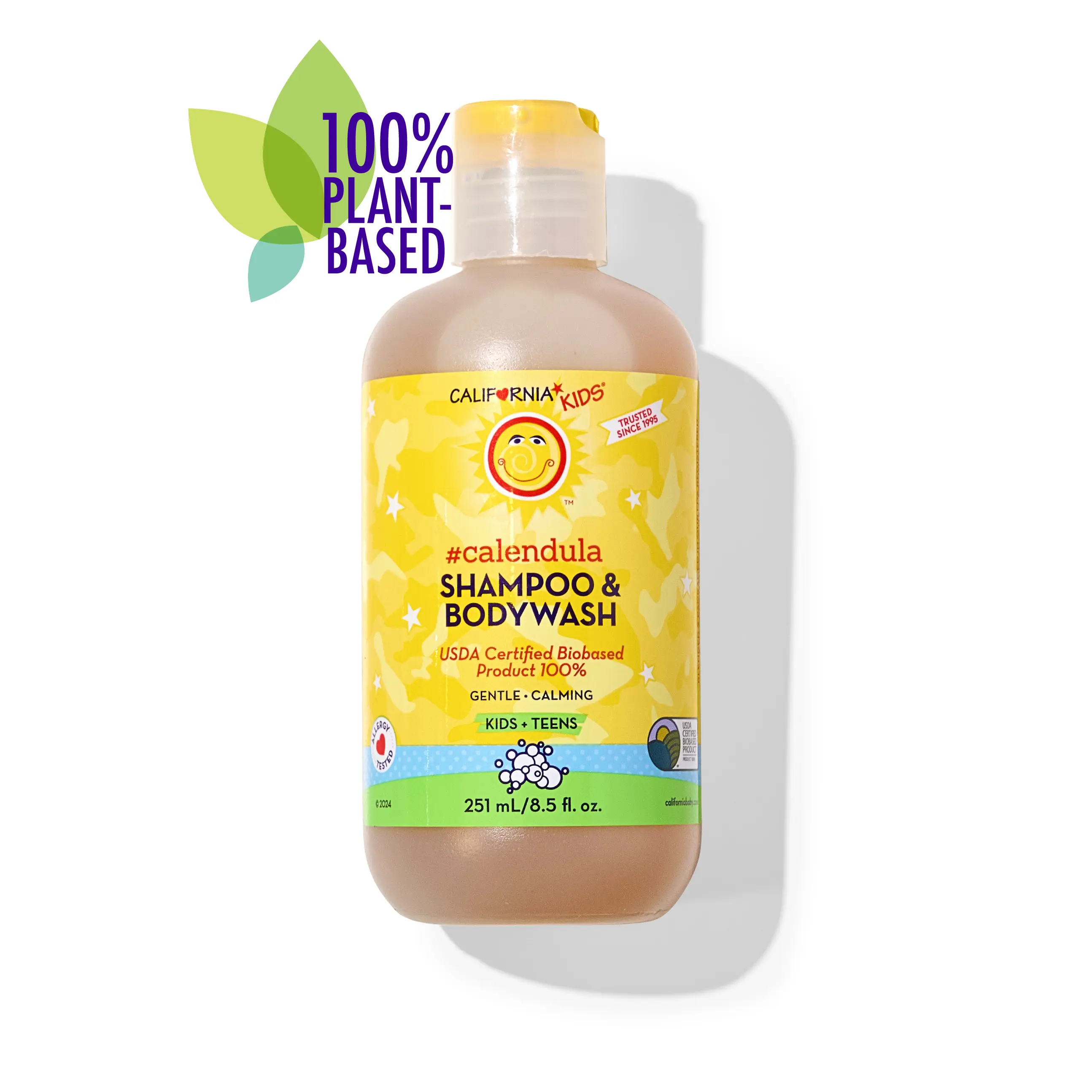 California Kids® #Calendula™ Shampoo & Bodywash