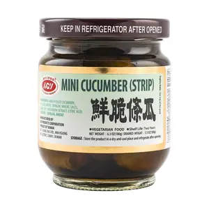 AGV Pickled Mini Cucumbers - Crunchy Sweet Gherkins, 6.34oz