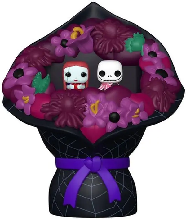 Funko Bitty POP! Bouquet: The Nightmare Before Christmas Valentine's Day - Sally and Jack Skellington  [COLLECTIBLES] Vinyl figurine/statue, Collectible