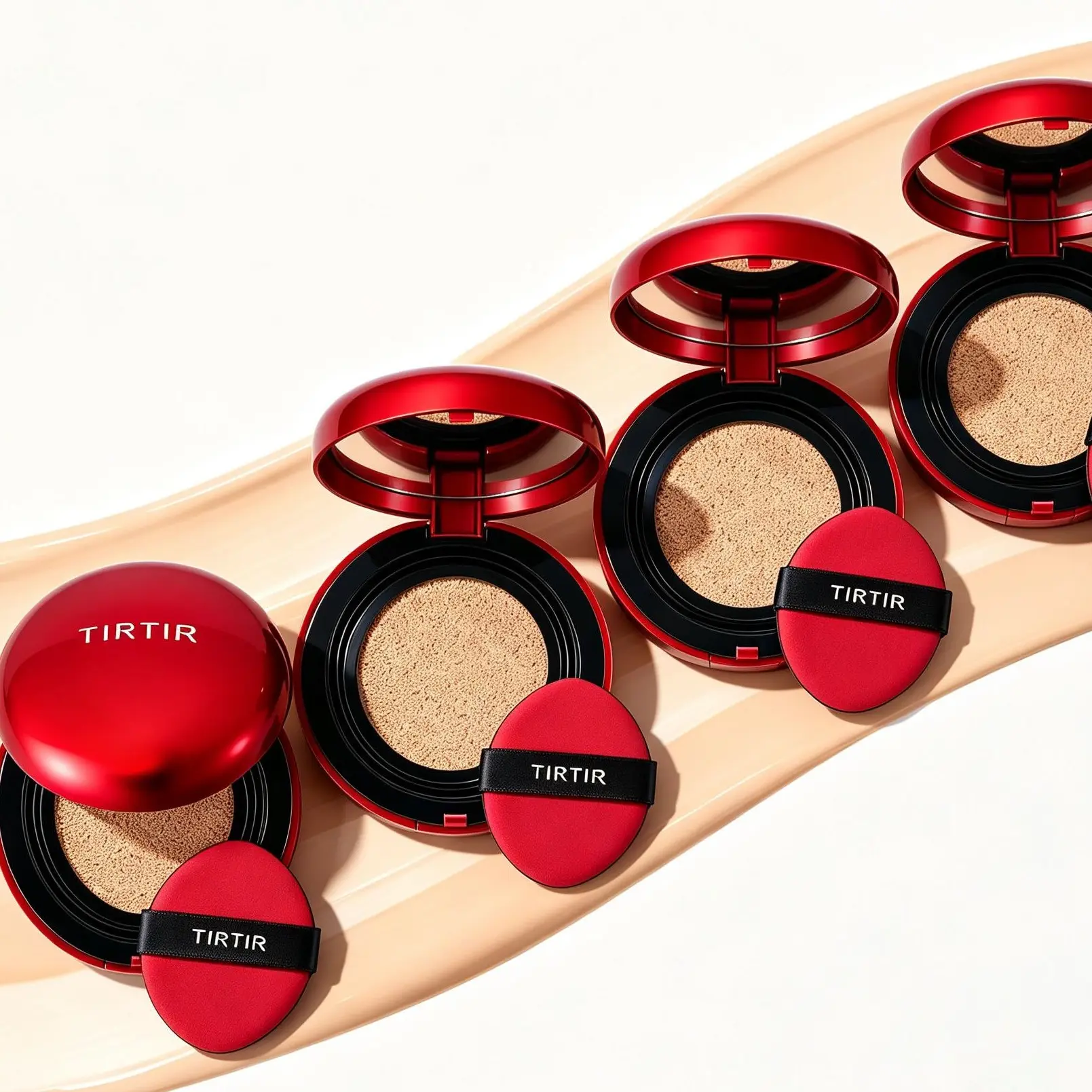 TIRTIR Mask Fit Red Korean Cushion Foundation - Buildable Coverage
