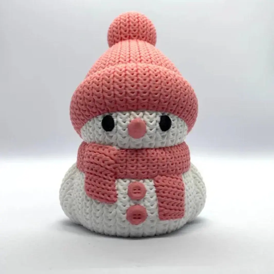Snowman with scarf