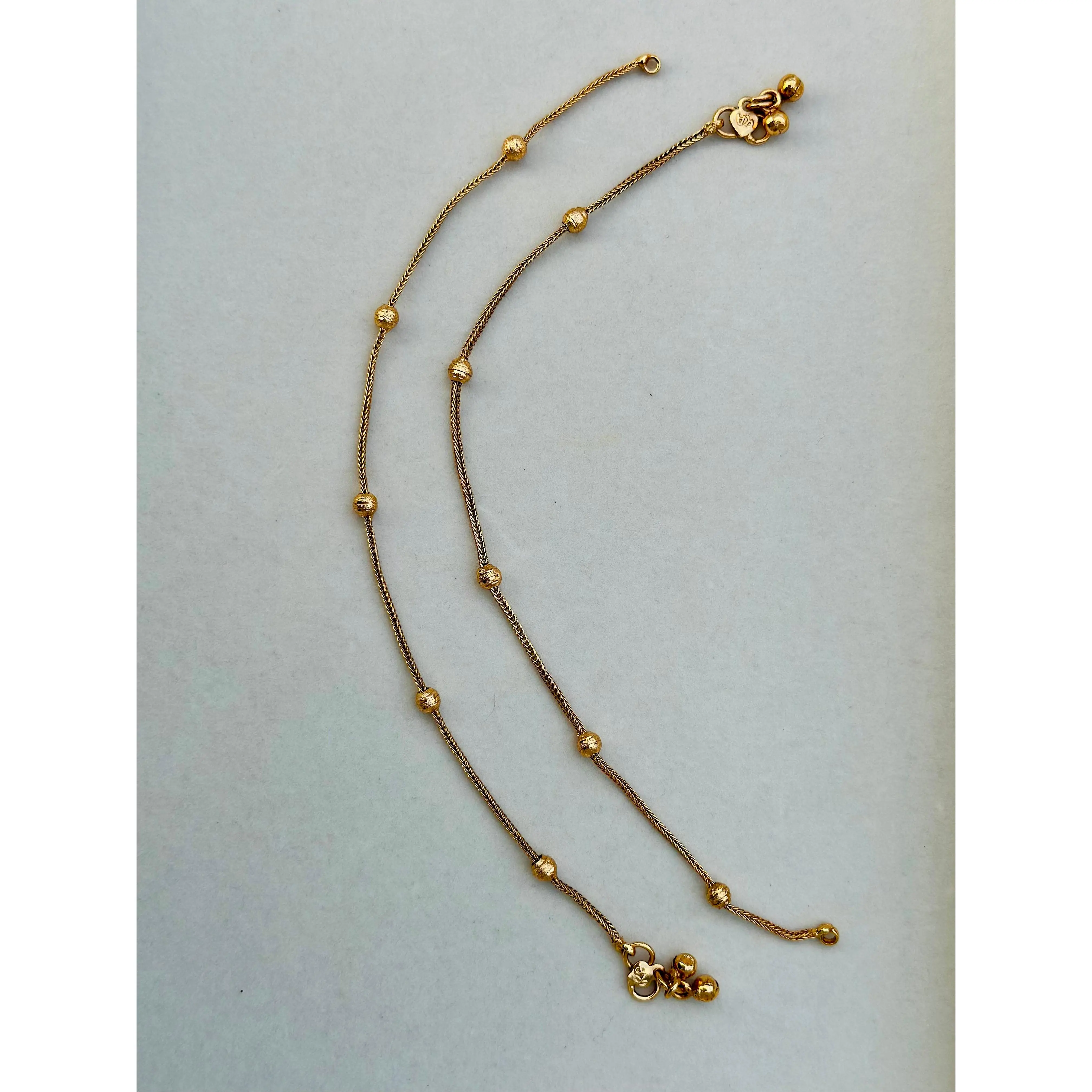 Advika Kundan Anklet