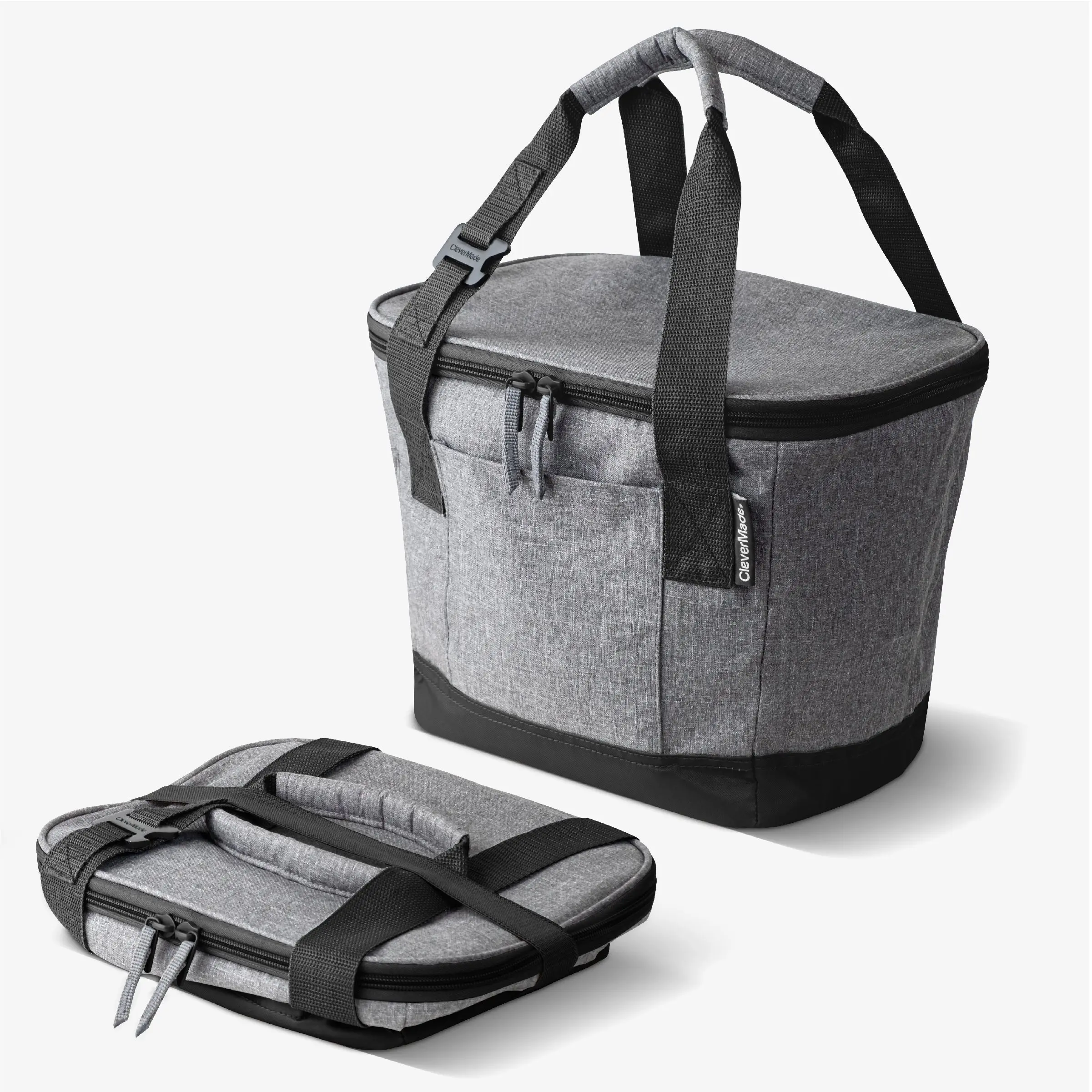 Tahoe Soft-Sided Collapsible Cooler - Recycled Polyester, Insulated Construction with Expanded Polyethylene Foam, Leakproof Liner, Easy to Clean, 18/30/50-Can Capacities, for Camping & Beach Days (Sports & Outdoor, Camping & Hiking, Picnicware)