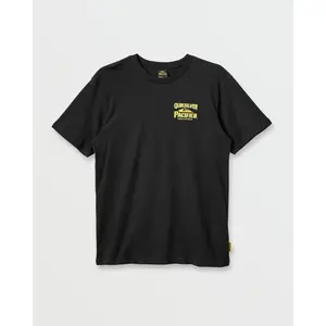 Quiksilver | Quiksilver X Pacifico Signage T-Shirt | Men's 100% Cotton Graphic Print Signature Logo | Travel & Casual Streetwear