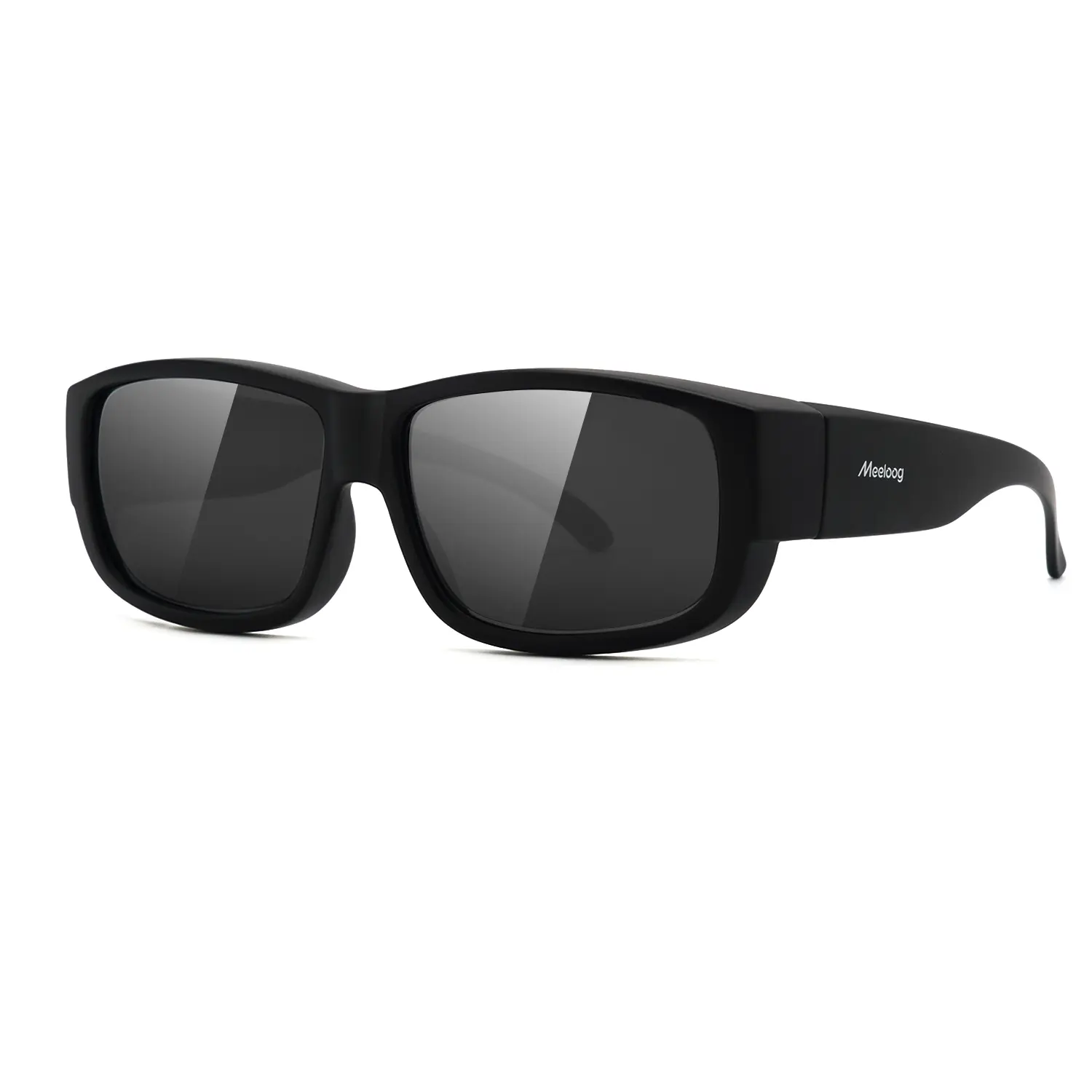 Meeloog Polarized Fit Over Sunglasses for Men TR90 Frame with Acetate Cellulose Lens, UV Protective Coating,Classic Sports Style Lightweight Overglasses Menssunglasses MST0006 Uvprotectioncoating Sportsglasses Fashionsunglasses Acetatecellulose fathersday