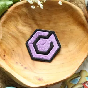 Gamecube Iron-On Embroidered Patch | Handmade | Retro Game Merch | Nostalgic | Classic Games | Gamer Gifts | Sew-On Patch | 3.25" x 3"