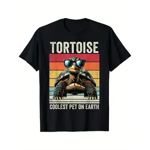 [Tortoise Funny Pet Tee] Tortoise Coolest Pet On Earth, Funny Tortoise T-Shirt