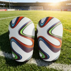 Mini Football Leg Pads Set, Shin Guards, Durable Portable Sports Equipment, Comfortable Wear for Soccer Basketball Baseball, Collectible Fan Gear
