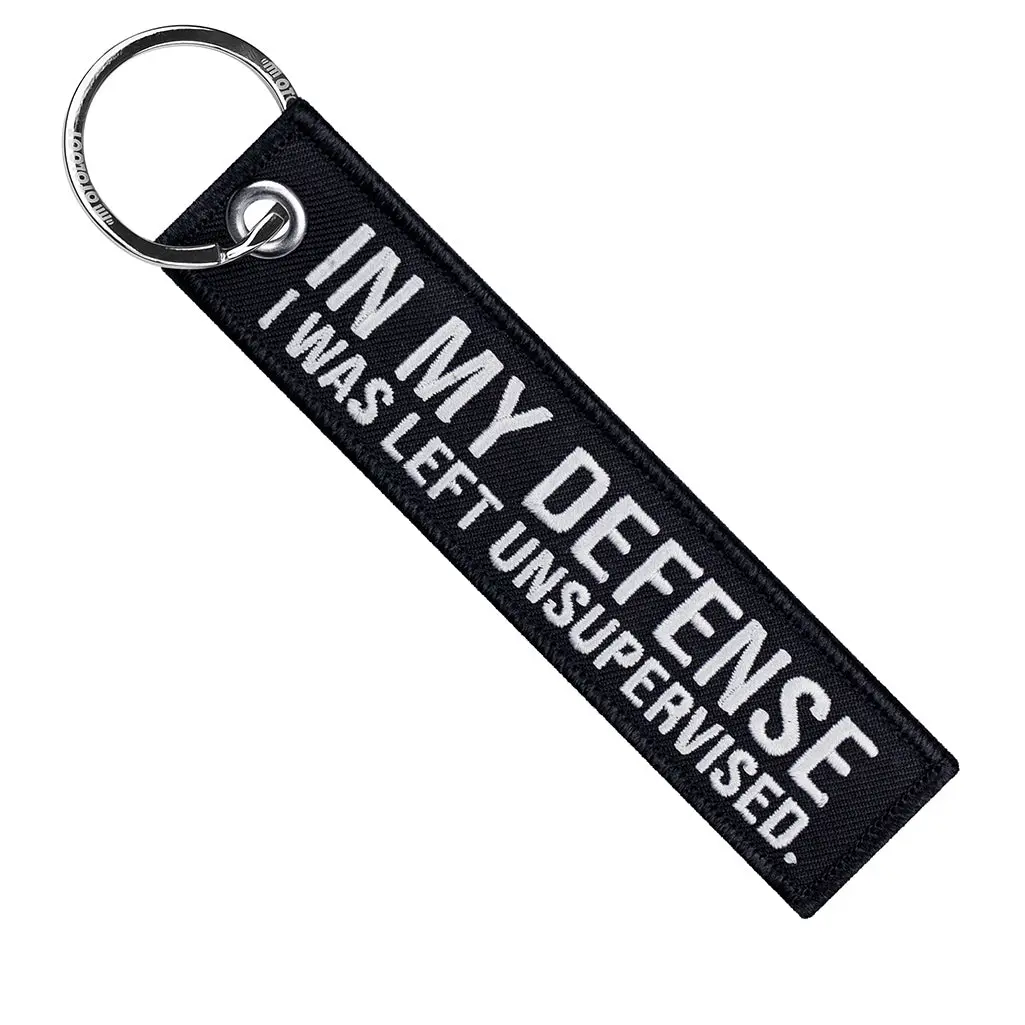 Left Unsupervised - Motorcycle Keychain Left Unsupervised - Motorcycle Keychain