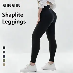 SIINSIIN Shaplite Shaping Leggings - High-waisted, butt-lifting, 7/8 & Full Length for Running, Cycling, Gym - Buy 2 Get Free Socks