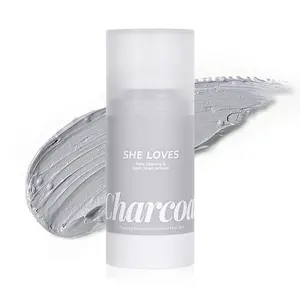 Activated Charcoal Blackhead Remover Stick, Oil Control, Deep Cleansing, Pore Minimizing, Brush-On Face Mask