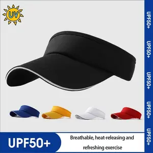 Women's Fashion Sun Hat, Korean Style Cycling Outdoor Sports Baseball Cap, Student Shade Large Brim Hollow Top Hat, Performance Golf Hat