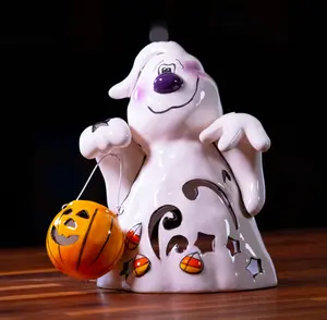 Halloween Ghost Tealight Holder - Large