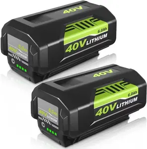 40V 6.0Ah Battery for Ryobi 40 Volt Lithium OP4050 OP40602 OP40261 OP4060 OP4030 40V 6.0Ah Battery for Ryobi 40 Volt Lithium OP4050 OP40602 OP40261 OP4060 OP4030