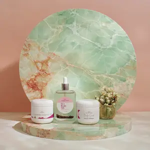 Radiant Hydration Trio in Cocoa Moringa with Dry Oil, Body Butter, and Sugar Scrub