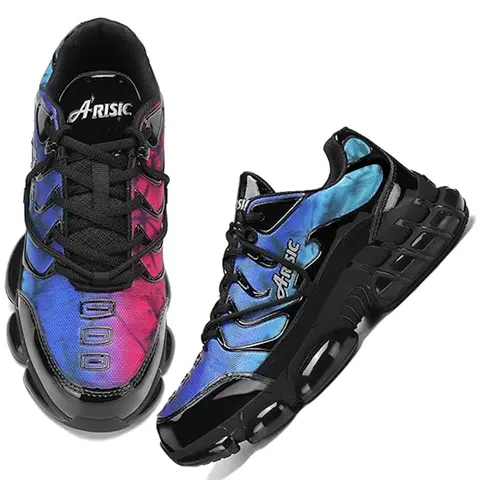 ARISIC Men's Closed Steel-Toe Work & Safety Footwear - Lightweight, Breathable, Durable All-Seasons Walking Shoes for Workers