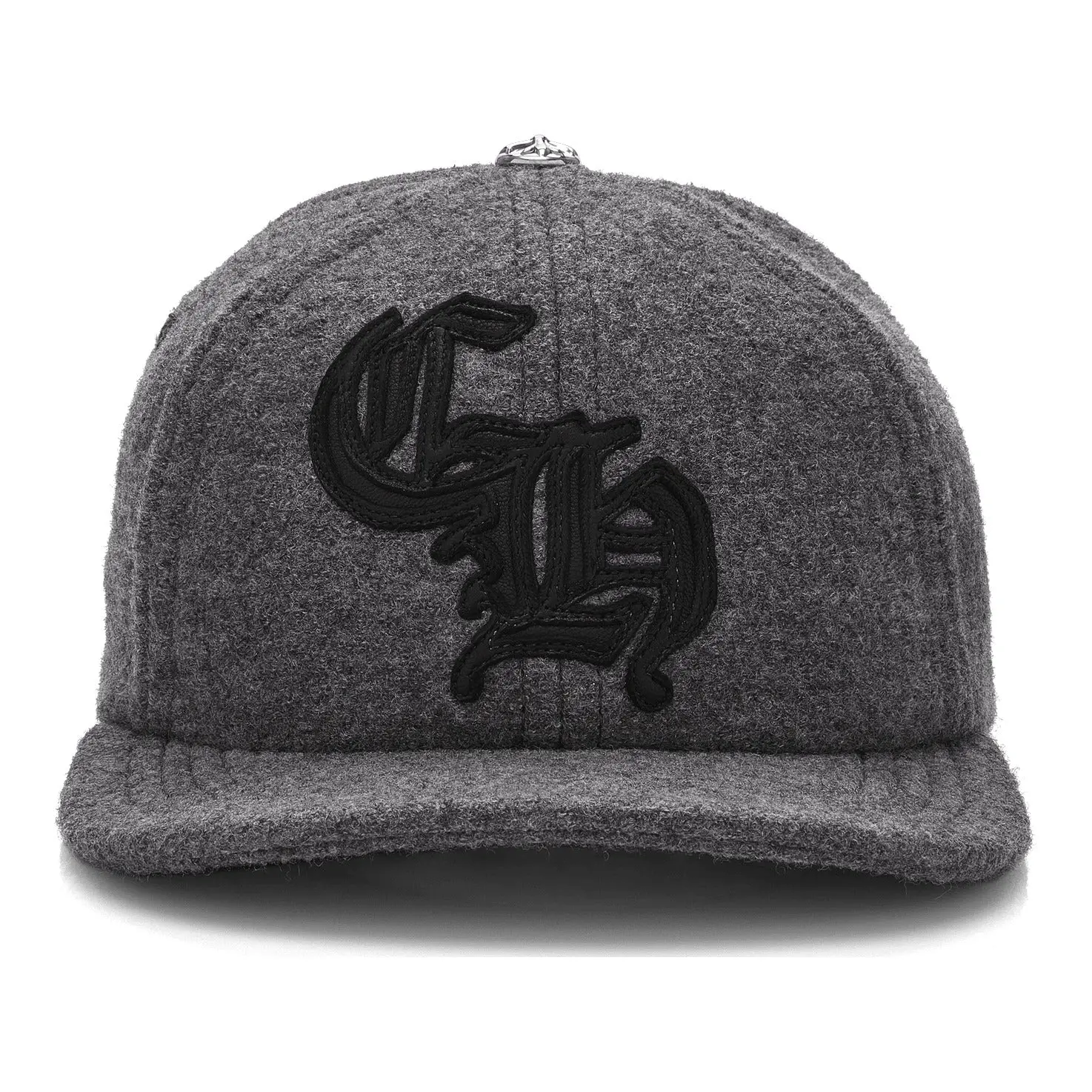 Unisex Chrome Hearts Cross Wool Beanie - Grey, 100% Authentic, Brand New, In Stock, Ready to Ship, Stylish Winter Beanies