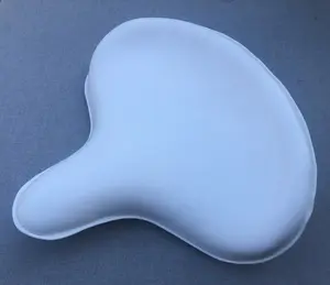 Harley Police Style Panhead Knucklehead Flathead EL WL ULH White Genuine Leather Seat Ribbed Stamped Steel Base