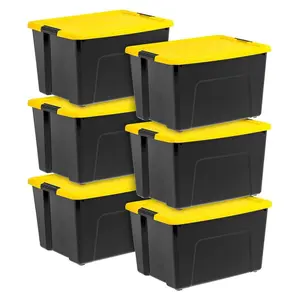 IRIS 60qt Storage Bin with Secure Latching Buckles