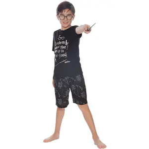 Harry Potter Intimo Big Boys Up to No Good Short Sleeve Boys Pajama Set