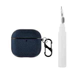 Protective Case + Cleaning Pen Set, Headphone Accessories, Scratch-Resistant Shockproof Design for AirPods 4th Gen, Comfortable Nylon Texture, Bottom Charging Port