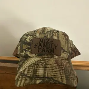 Mize Family Farm Mossy Oak Camo Hat